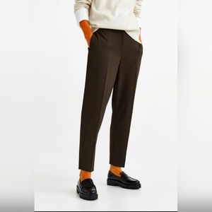 H&M Slacks Dark Green NWOT